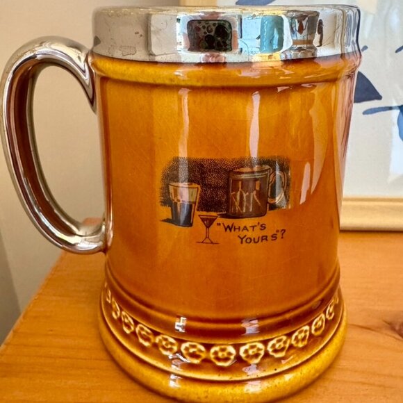 Vintage 1960s Lord Nelson England Funny Beer Steins - Picture 6 of 11